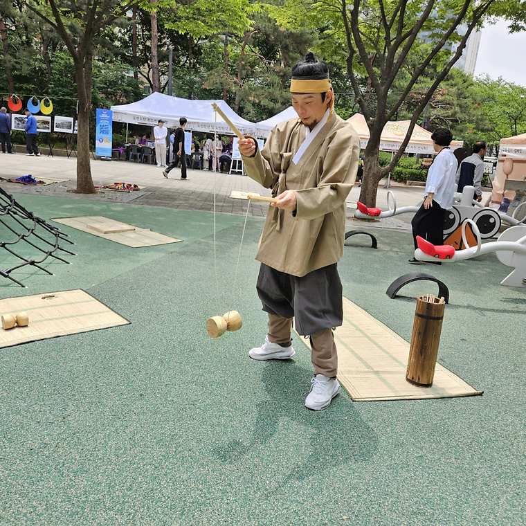 죽방울놀이 사진