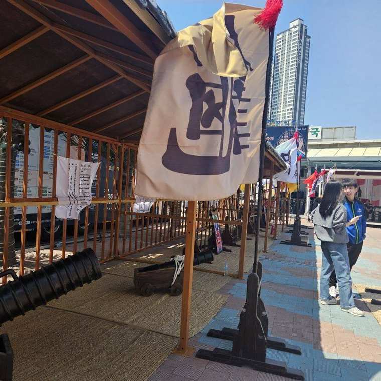 깃발 대여 전통 공간 연출 사진 41