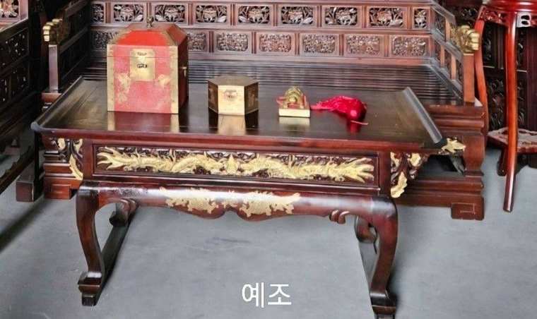 어좌 대여 전통 공간 연출 사진 11