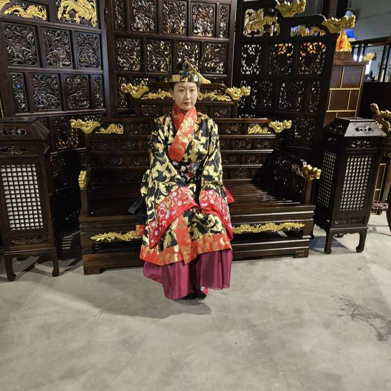 삼국시대 왕비의상 대여 새 촬영 사진 4