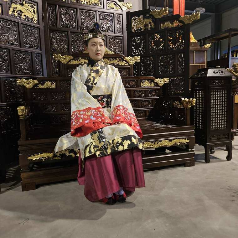삼국시대 왕비의상 대여 새 촬영 사진 6