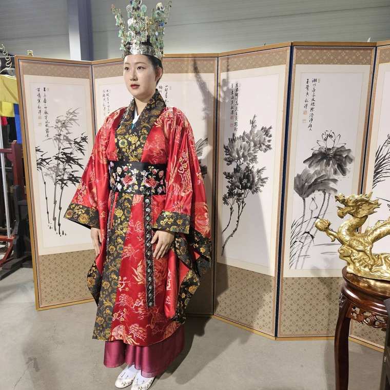 삼국시대 왕비의상 대여 새 촬영 사진 8