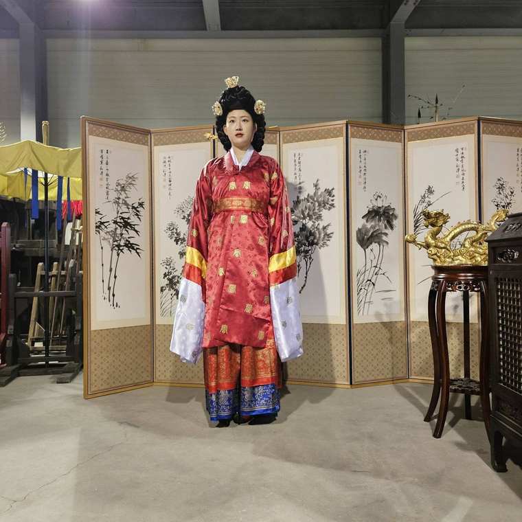 왕비의상 대여 새 촬영 사진 4