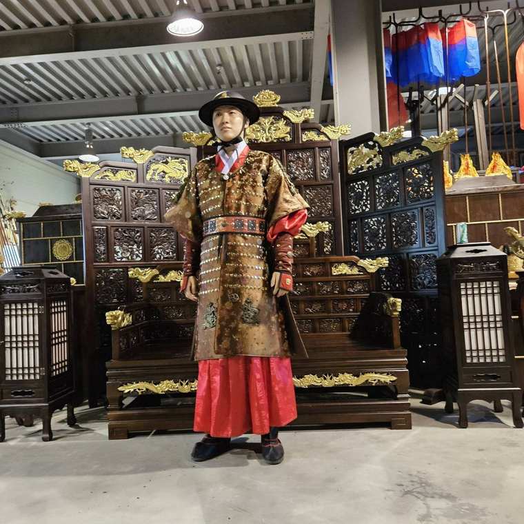 조선시대 갑옷 대여 새 촬영 사진 4