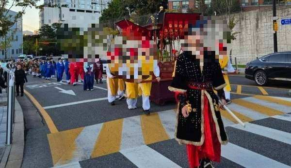 어가행렬 기획·운영 퍼레이드 장면 사진 5