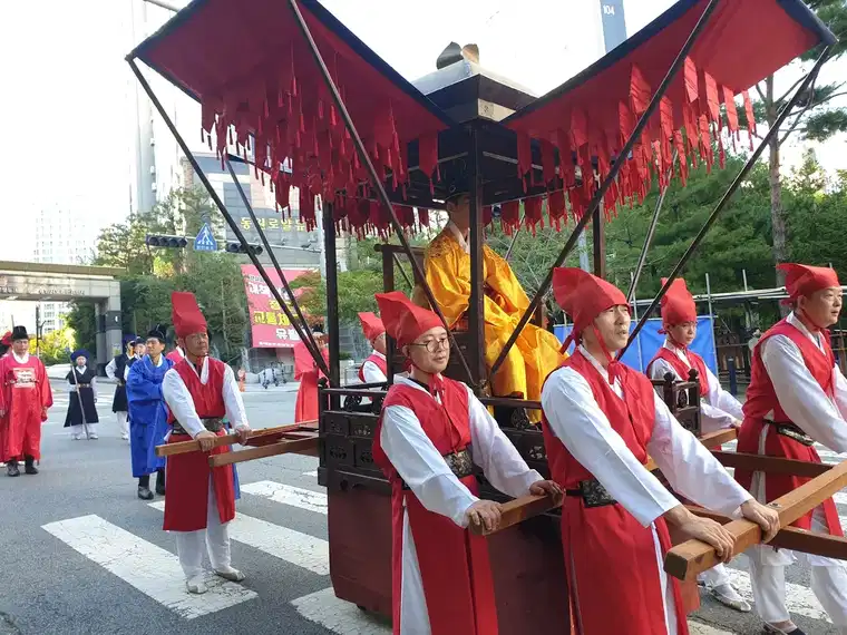 2022 용인 석성산 문화축제 어가행렬 예조엔터테이먼트 행사 현장