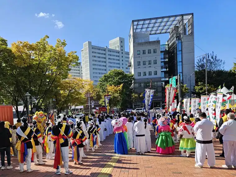 2023 마포 전통축제 예조엔터테이먼트 행사 현장
