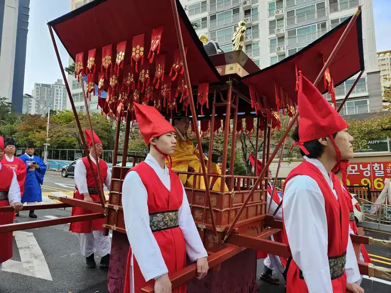 2023 용인 석성산 문화축제 어가행렬 예조엔터테이먼트 행사 현장
